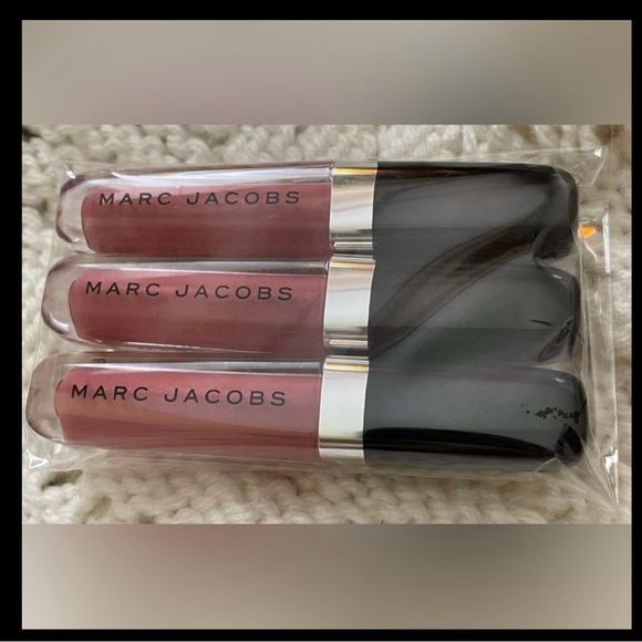Marc Jacobs Other - Marc Jacobs lipgloss bundle - NEW 3 Sugar High lipglosses - for you & friends